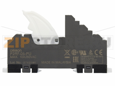 Колодка для реле G2RS, одна группа контактов, клеммы: Push-in Plus Omron P2RF-05-PU BY OMB 
