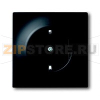 Розетка 16 А, 250 В, чёрный бархат ABB 2CKA002013A5334