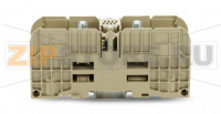 Stud terminal block; 70 mm?; with 2 stud bolts M8; 70,00 mm?; beige Wago 884-7000