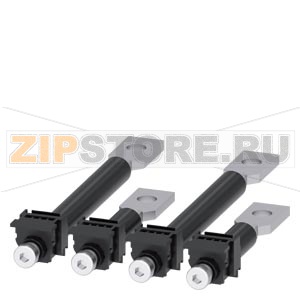 rear connection stud flat 4 units accessory for: 3VA5 125 Siemens 3VA9134-0QE00 