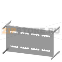 SIVACON S4 EBS SENTRON 3VA 3VA20 (100 A) 4-pole Upright mounting position Plug-in socket Number of switches 4 Height 400 mm Width 800 mm Branch height 450 mm Siemens 8PQ6000-8BA53