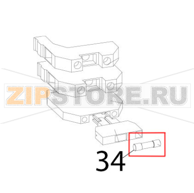 Fusibile Zanolli Citizen PW 9+9/MC Fusibile Zanolli Citizen PW 9+9/MCЗапчасть на деталировке под номером: 34
