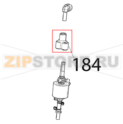 Raccordo Y D8 Unox XVC 1005EP Raccordo Y D8 Unox XVC 1005EPЗапчасть на деталировке под номером: 184