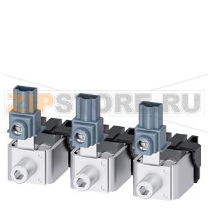 box terminal w. control wire voltage tap-off 3 units accessory for: 3VA5 250 Siemens 3VA9233-0JH11 