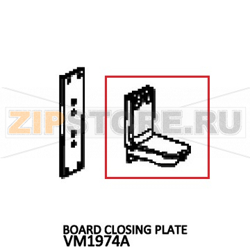 Board closing plate Unox XB 695 Board closing plate Unox XB 695Запчасть на деталировке под номером: 117Название запчасти на английском языке: Board closing plate Unox XB 695