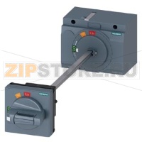 door mounted rotary operator standard NEMA type 1, 3R, 12, 4/4X with door interlock and door open position accessory for: 3VA6 150/250 3VA5 250 Siemens 3VA9277-0FK31