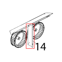 Div. vert. carter aria inox Unox XB 403