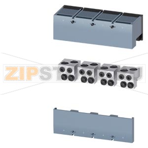 wire connector for 2 cables; 4 pcs. accessory for: 3VA55/3VA65/3VA66 Siemens 3VA9674-0JJ24 