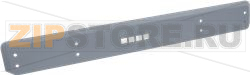 FRONT CONTROL PLATE 4 HOLES 