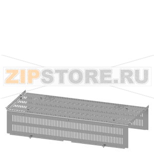 SIVACON S4 subdivision Main busbar at bottom Form 2B Position of main busbar: bottom front Width 850 mm Depth 400 mm Siemens 8PQ3000-3BA17 