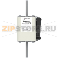 Предохранитель, 250 A, AC 1250 В, 100 кА, size 1, 53x69x160 мм, aR, IEC UL Eaton FUSE 250A 125