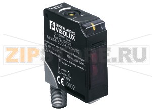 Диффузный датчик Diffuse mode sensor  MLV11-8-500-Ex/40b/112 Pepperl+Fuchs Описание оборудованияDiffuse mode sensor, NAMUR, small housing design, 500 mm detection range, infrared light, light/dark on, DC version, NAMUR output, M12 plug