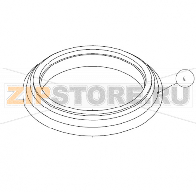 Tenuta frontale 100.140.20 Imesa LM 23                                                   Tenuta frontale 100.140.20 Imesa LM 23Запчасть на сборочном чертеже под номером: 4Название запчасти на итальянском языке: Tenuta frontale 100.140.20 Imesa LM 23