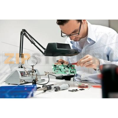 Лампа настольная с лупой 60 Вт, Ø: 100 мм, коэфф. увеличения: 2х Toolcraft 821026 