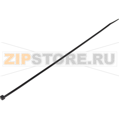 Стяжки кабельные, черные, 100 шт TRU Components TC-6645800 