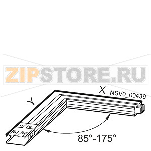 BD2A-1000-LL-X*/Y*-G* ELBOW LEFT X/Y 0,36M-1,25M 500A -1000A WINKEL 85 GRAD-175 GRAD Siemens BVP:261845 