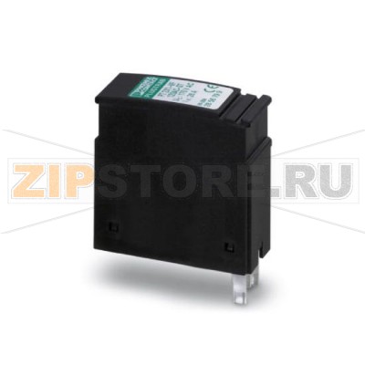 Защитный штекер с защитной цепью без токов утечки Phoenix Contact PT 2X1-VF-120AC-ST для двух сигналов без потенциала "земли". Последовательно включенные между сигнальным проводником и землей варистор и газонаполненный разрядник для защиты от импульсных перенапряжений.Минимальный заказ: 10 шт.Упаковка: 10 шт.
