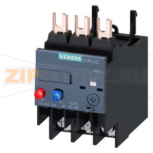 Реле перегрузки 17...22 A, для защиты электродвигателя, типоразмер S0, КЛАСС 10, для монтажа на контактор, главная цепь: подключение кабелей с кольцевыми кабельными наконечниками, вспом. цепь: подключение кабелей с кольцевыми кабельными наконечниками, сбр 