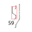 Tubo interno umidita SX D=16, SP=1 Unox XBC 815G
