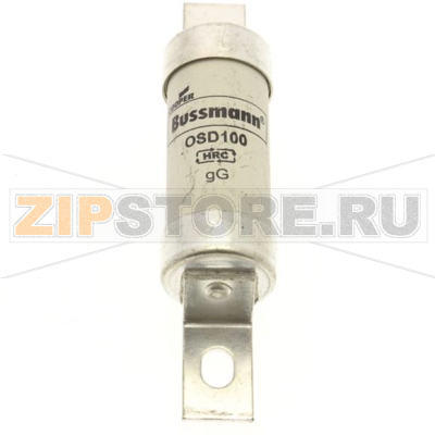 Предохранитель, 100 A, AC 500 В, 80 кА, BS88, 21x95 мм, gL/gG, BS Eaton OSD 100A 500V AC BS88 gG 