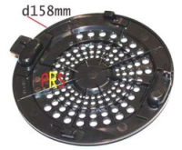 GRILLE NOIRE ASPIRATEUR
