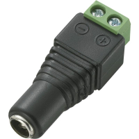 Штекер низковольтный 2.5 мм, 5.5 мм, 1 шт TRU Components 735862