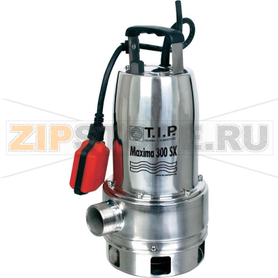 Насос дренажный для грязной воды 18000 л/ч, 8 м, 1 шт T.I.P. 30116 