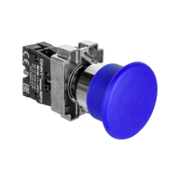 Кнопка управления, 1НЗ, IP40, без подсветки, синяя Chint NP2-EC62