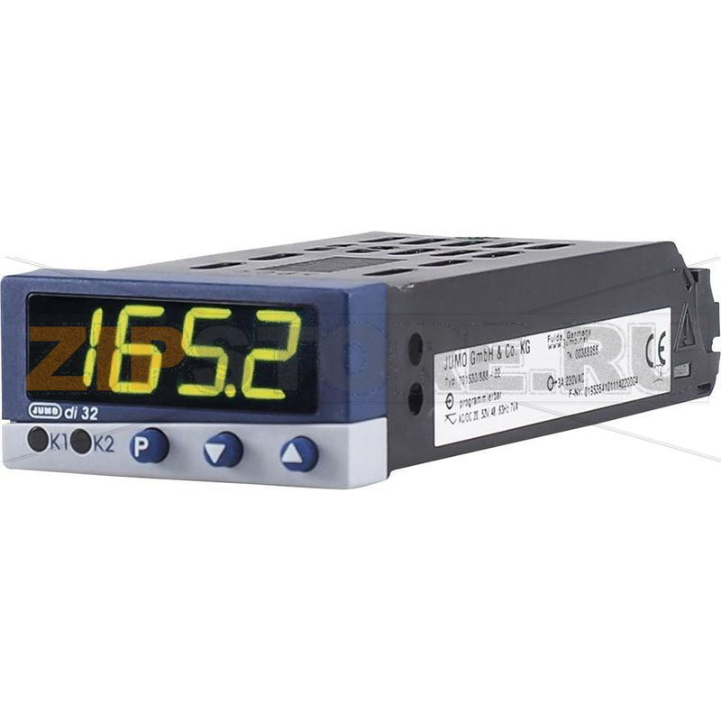 PID-регулятор температурный, от -200 до +2495°C, 3 A JUMO Di 08 
