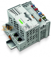 Контроллер PFC200; 2 x ETHERNET, RS-232/-485, мобильный радиомодуль; Внешняя температура; светло-серые Wago 750-8207/025-000