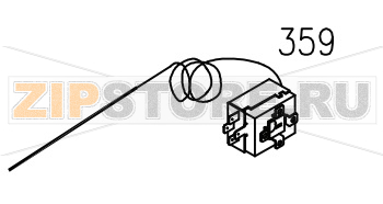 Termostato DA 0 A 90O Per Lav Aristarco TR 1650                Termostato DA 0 A 90O Per Lav Aristarco TR 1650Запчасть на сборочном чертеже под номером: 359Название запчасти Aristarco на итальянском языке: Termostato DA 0 A 90O Per Lav Aristarco TR 1650