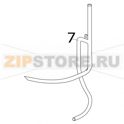 Tubo 3vie Elettrobar E50 Tubo 3vie Elettrobar E50Запчасть на деталировке под номером: 7Название запчасти на английском языке: Tubo 3vie Elettrobar E50.