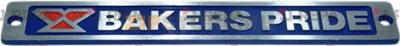 PLAQUE LOGO BAKERS PRIDE 