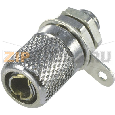 Гнездо лабораторное, Ø контакта: 4 мм, серебристое, 1 шт TRU Components TC-R1-05 