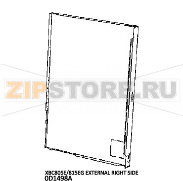 External right side Unox XBC 805E External right side Unox XBC 805EЗапчасть на деталировке под номером: 81Название запчасти на английском языке: External right side Unox XBC 805E