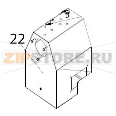 Screw Hurakan HKN-12SC Screw Hurakan HKN-12SCЗапчасть на деталировке под номером: 22