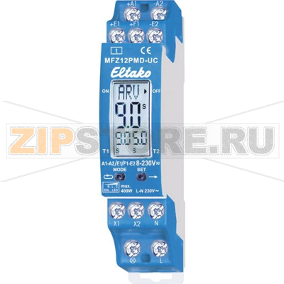 Реле времени 230 В, многофункциональное, 0.1 с-99 ч Eltako MFZ12PMD-UC 