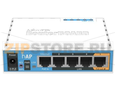 Маршрутизатор Wi-Fi MikroTik RB951Ui-2nD 
