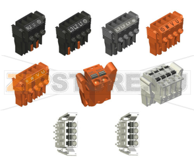 Комплект разъемов, 9 шт Schneider Electric VW3M2203 