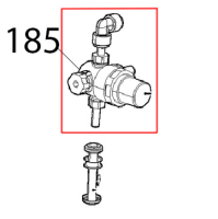 Riduttore di pressione con distri Unox XBC 615EG