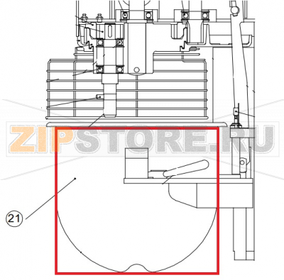 Vasca Sigma BM 30               Vasca Sigma BM 30Запчасть на сборочном чертеже под номером: 21Название запчасти Sigma на итальянском языке: Vasca Sigma BM 30