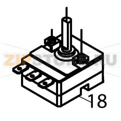 Thermostat Fagor FI-2700I Thermostat Fagor FI-2700IЗапчасть на деталировке под номером: 18Название запчасти Fagor на английском языке: Thermostat FI-2700I.