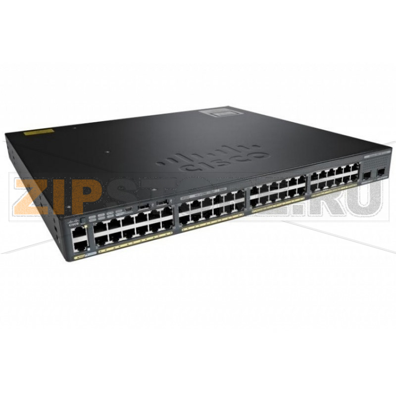 Коммутатор 48xGE, 2x1G SFP, LAN Lite Cisco WS-C2960X-48TS-LL 
