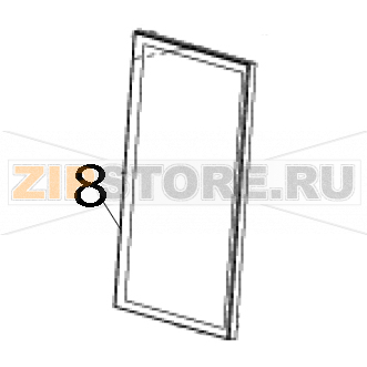 LCD 4.3&quot; TSC MX240P LCD 4.3" TSC MX240PЗапчасть на деталировке под номером: 8