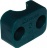 Pipe clip 18 mm