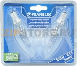 LAMPE ECO HALO 28W E14 2000H *2*BLISTER 