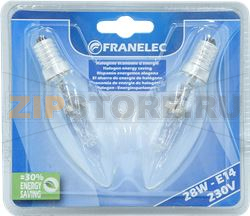 LAMPE ECO HALO 28W E14 2000H *2*BLISTER 