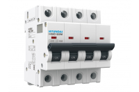 Выключатель автоматический модульный 20 А, 4 полюса, 6 кА Hyundai Electric HGD63M3NMBS0000C00020_C