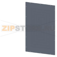 SIVACON, Roof, with Ventilation openings with Ventilation openings IP40, W: 600 mm, T: 1000 mm, zinc-plated Siemens 8MF1060-2UD30-0A