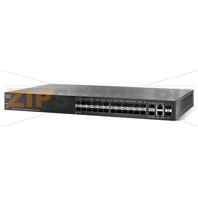 Коммутатор 24xLAN, 2xSFP Cisco SG350-28SFP-K9-EU 
